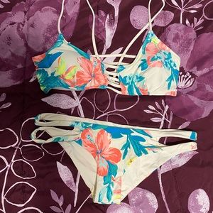 Tropical Rip Curl Bikini Set